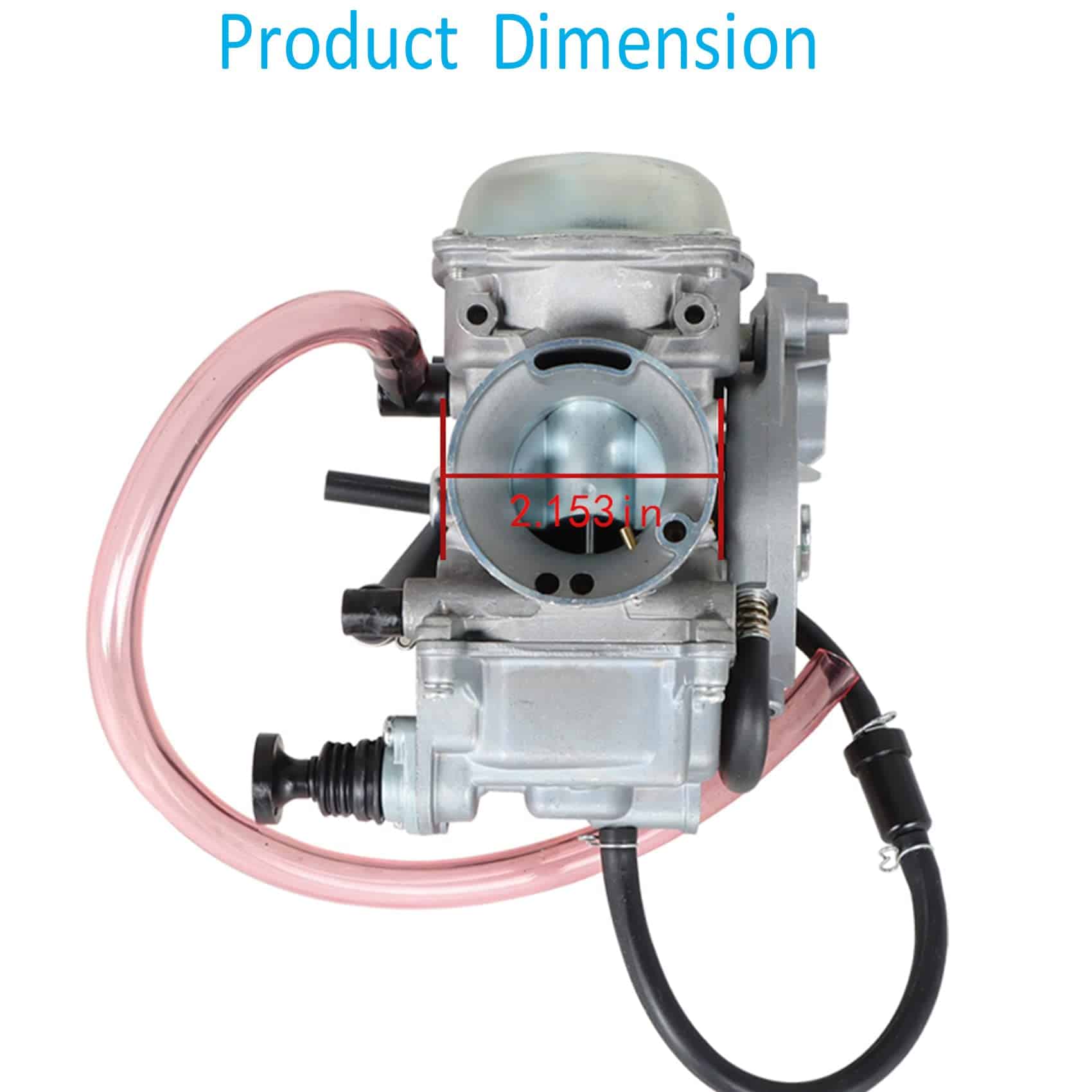 Carburador de reemplazo para Kawasaki Prairie 400 KVF400C - Imagen 4