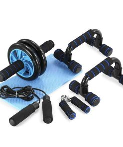 Kit de Rueda AB TOMSHOO con Barra de Empuje, Tapete para