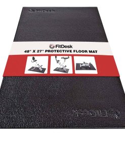 Tapete protector FitDesk - Tapete de ejercicio ligero de