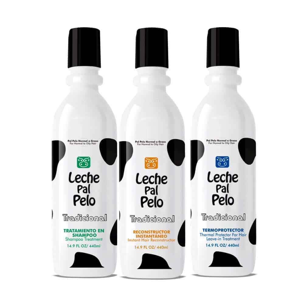 Leche Pal Pelo Tradicional Natural Soy, Wheat Protein, Aloe