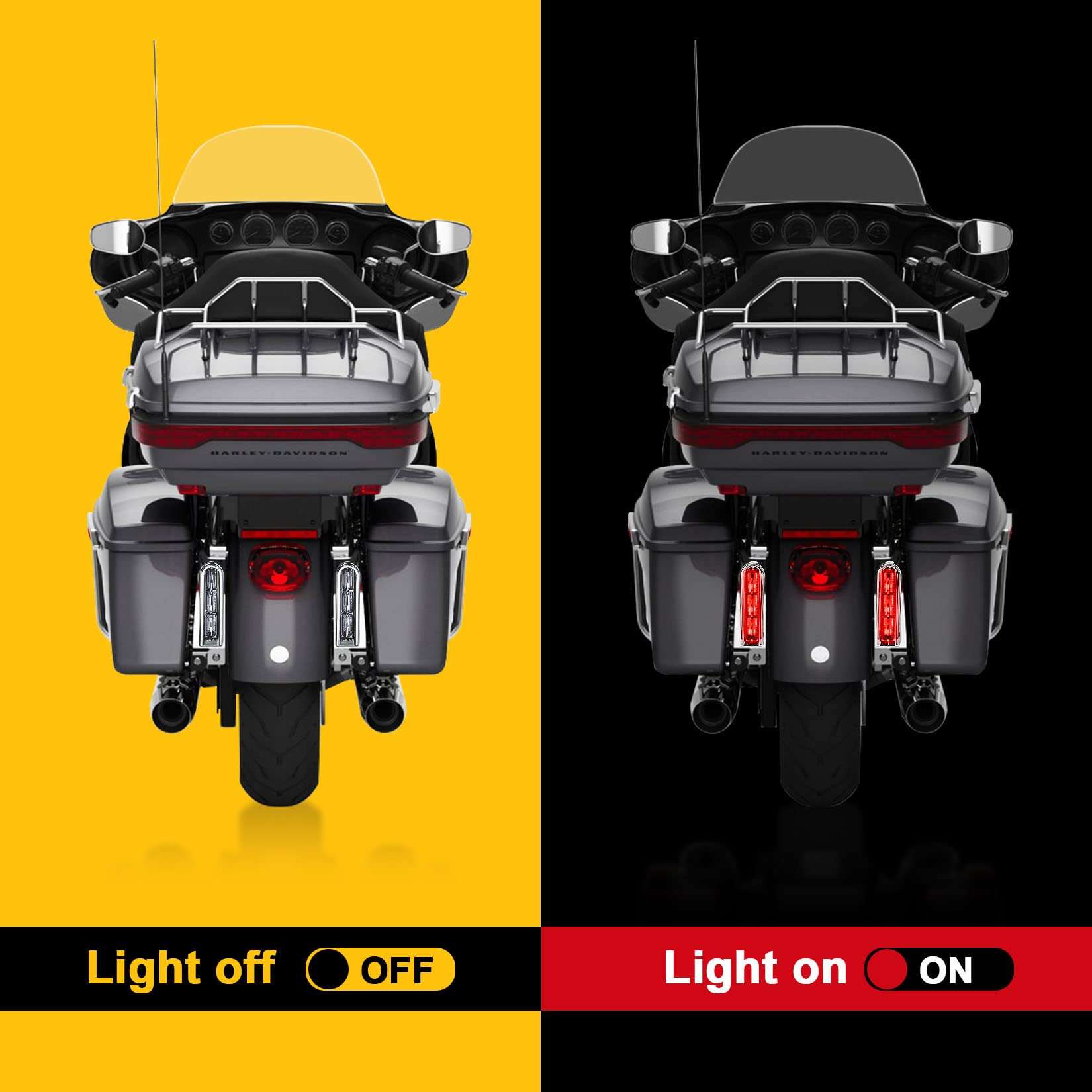 PSLER Luz de Acento LED para Alforjas Traseras de - Imagen 3