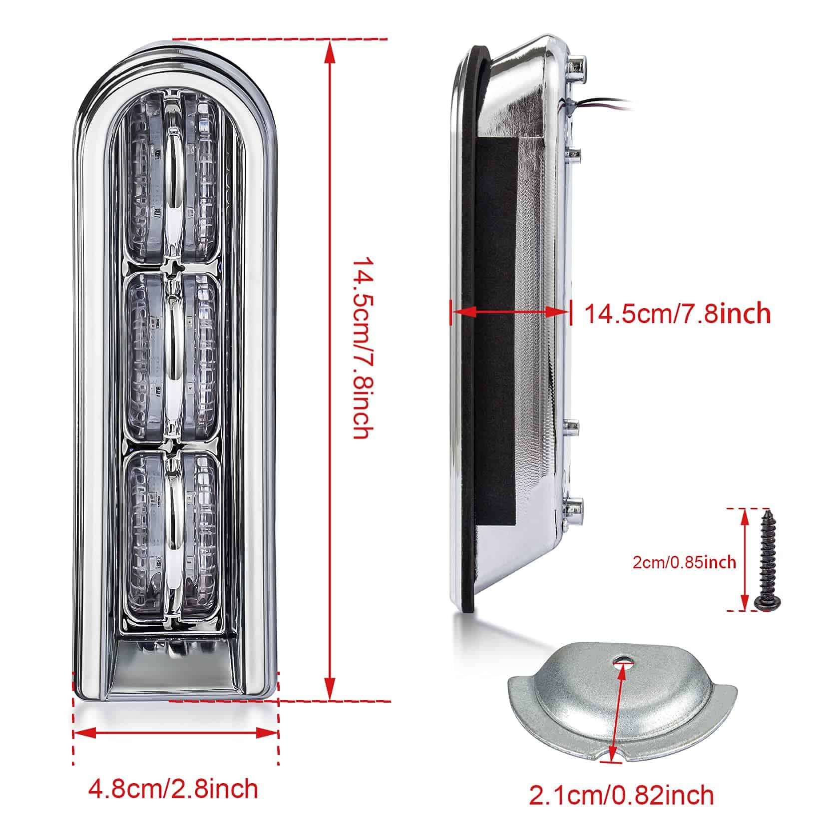 PSLER Luz de Acento LED para Alforjas Traseras de - Imagen 6