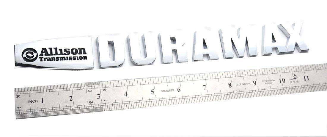 Emblemas de Allison Duramax Aimoll 2pcs Reemplazo para - Imagen 6