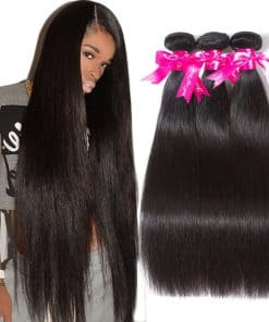 Subella Brazilian Straight Hair 3 Bundles Grade 10A Virgin