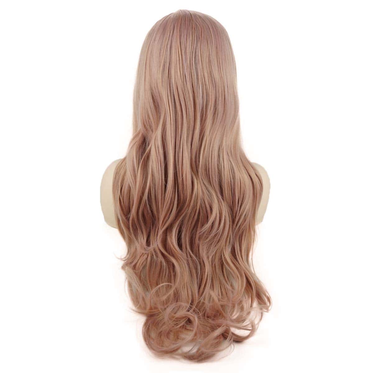 Peluca Meiyite de Pelo Liso Súper Largo 28 pulgadas Mezcla - Imagen 5