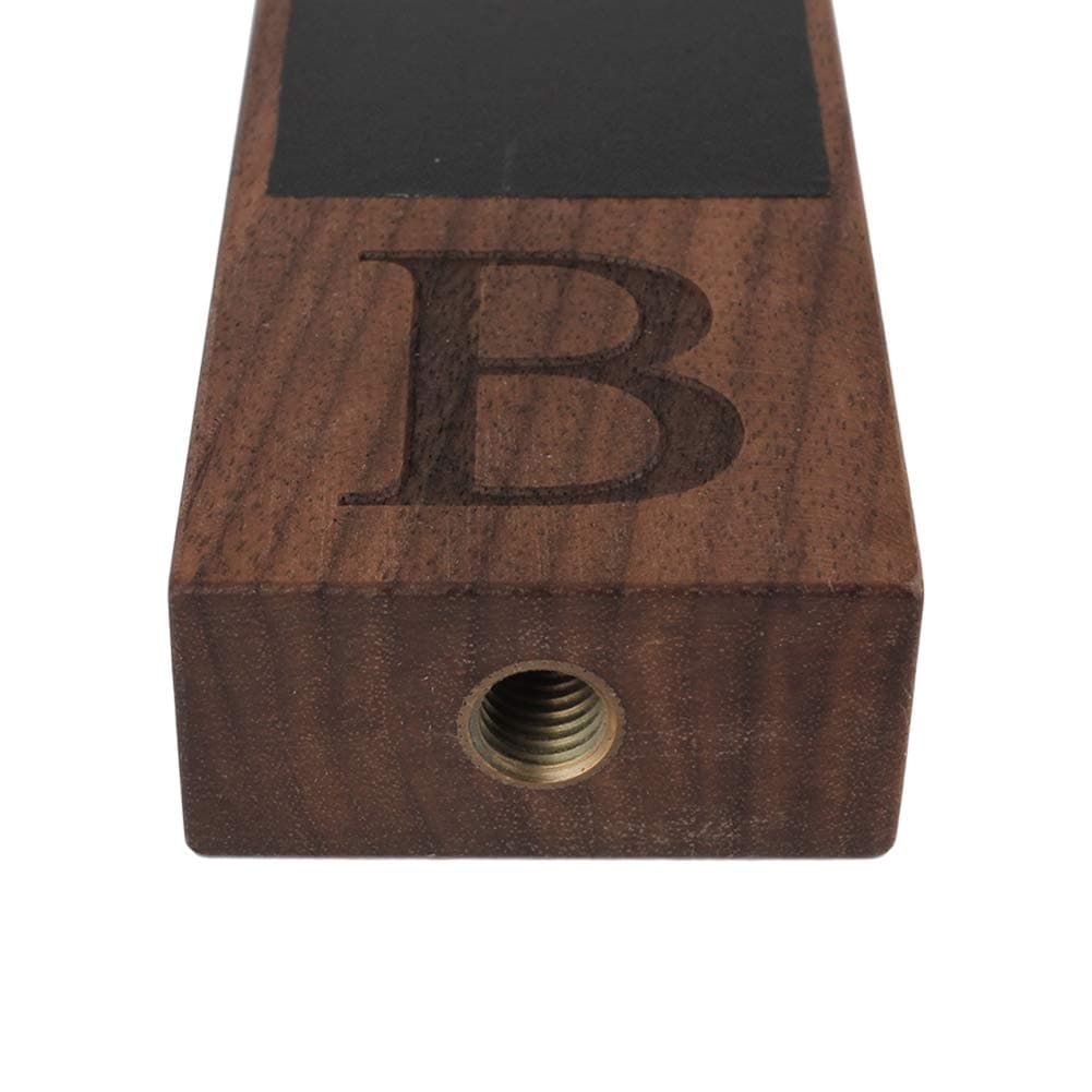 Mango de Toma de Cerveza con Pizarra Monogramada B para - Imagen 5