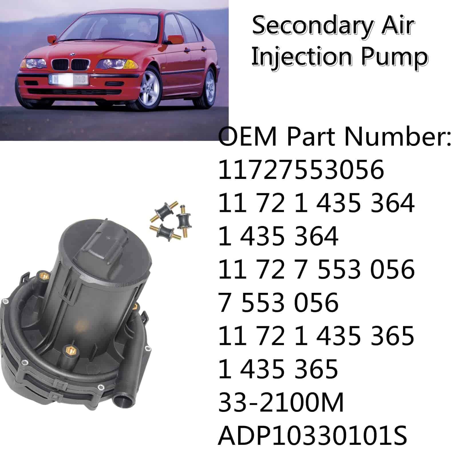 Bomba de Inyección de Aire Secundaria de -5365 AKWH - Imagen 3