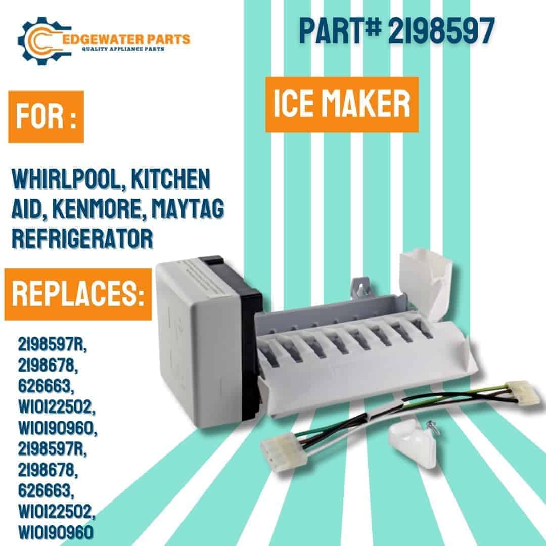 Fabricante de hielo para refrigerador compatible con - Imagen 3