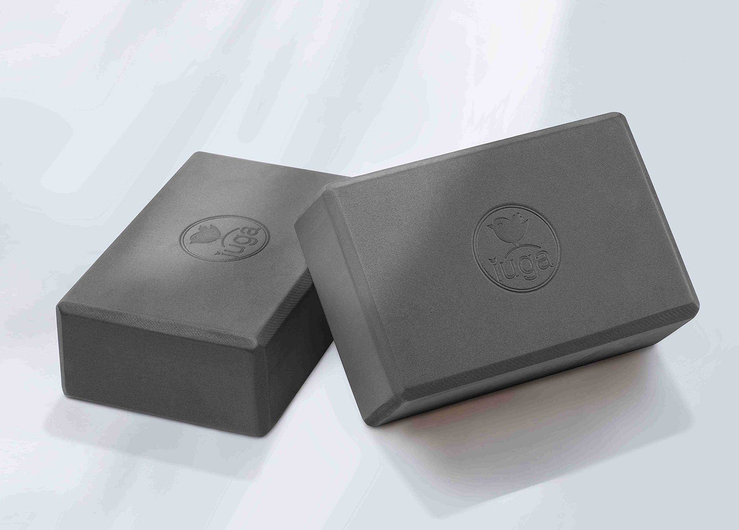 Bloque de Yoga IUGA 2 Pack con Correa de -Gris - Imagen 5