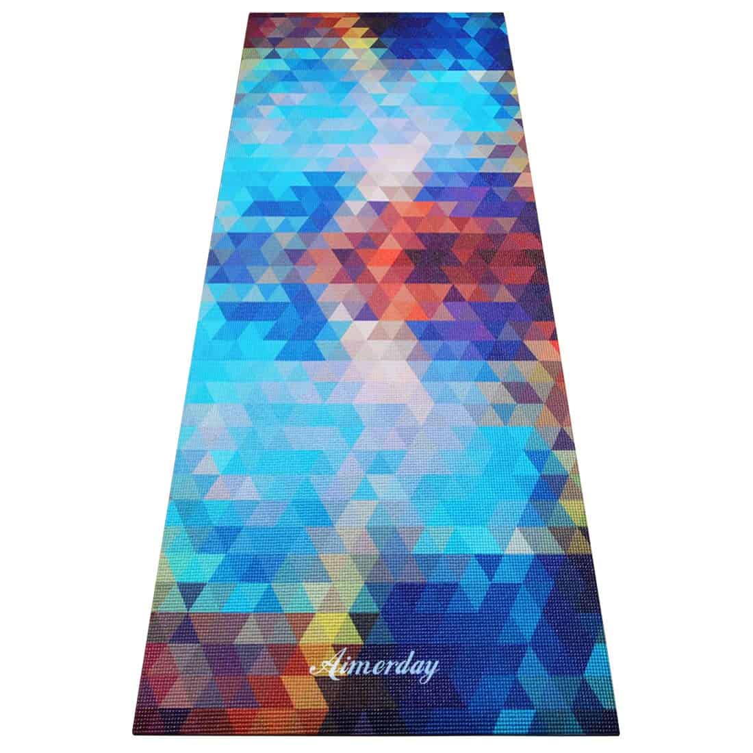 Tapete de Yoga Premium Aimerday para Mujeres con Diseño - Imagen 3