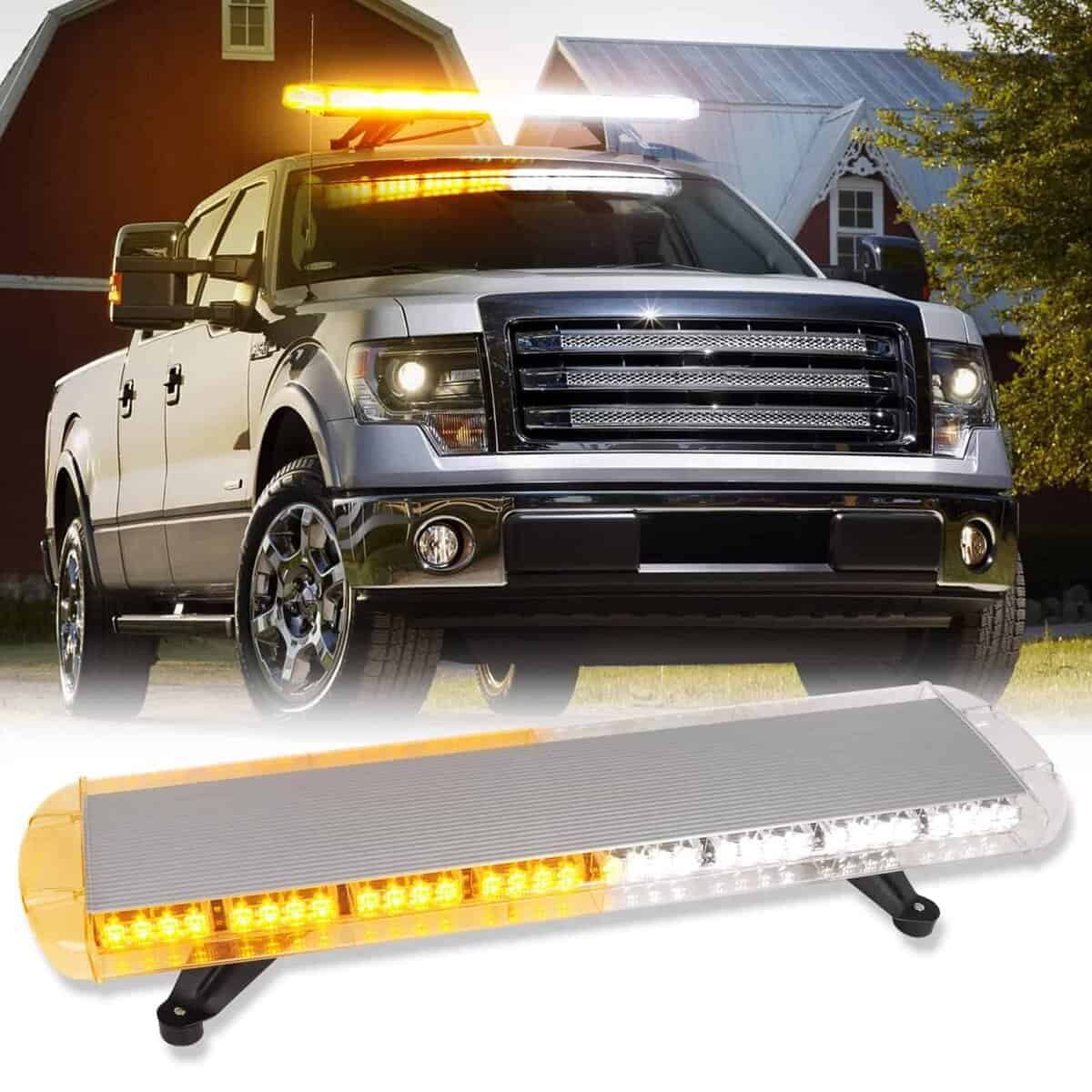 Barra de luces estroboscópicas de emergencia para vehículos