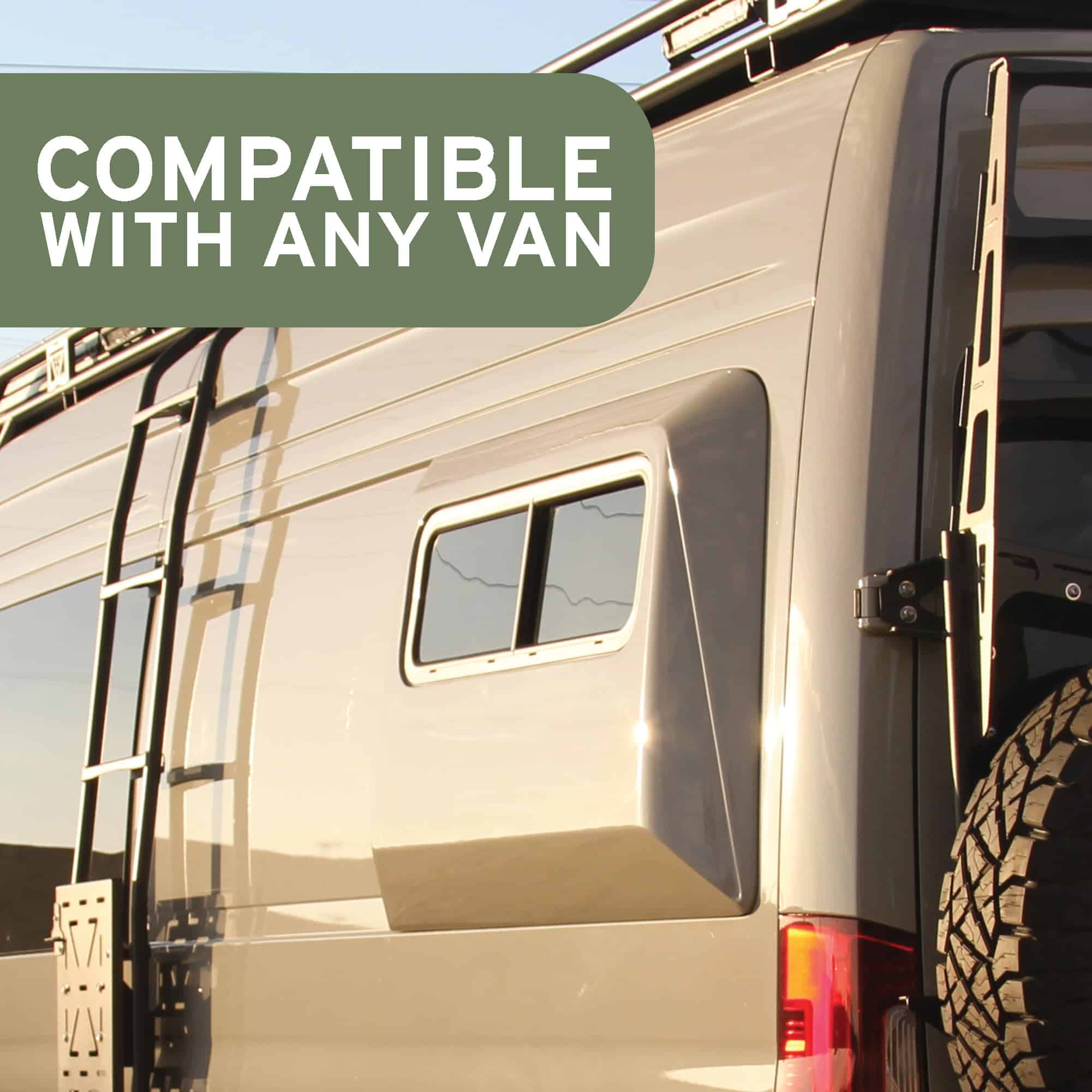 Ventana Lateral Universal para Litera de Van 33-7/8" x - Imagen 4