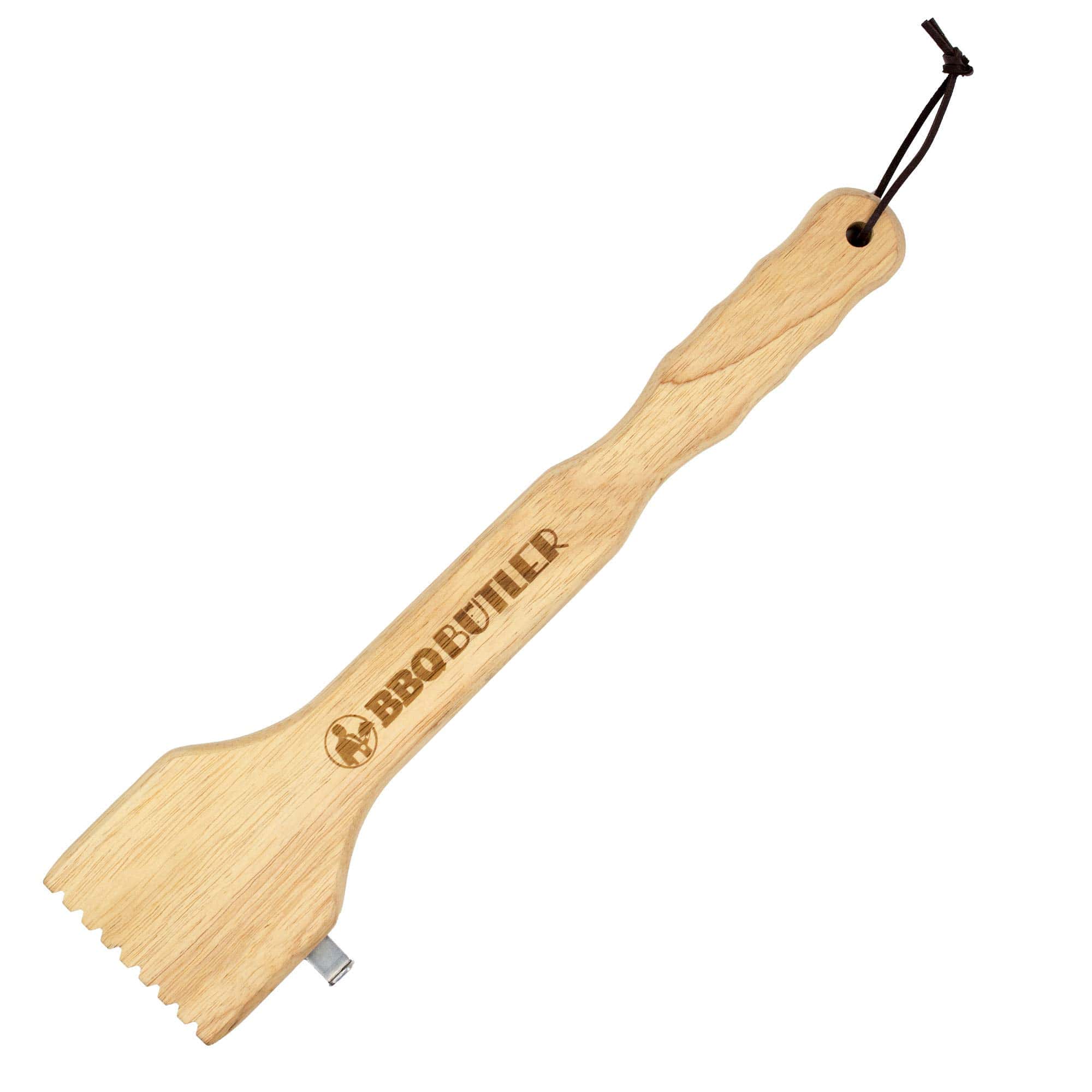 Raspador de Parrilla de Madera para BBQ Butler - Limpiador