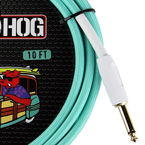 Cable de instrumento Pig Hog PCH10SG Seafoam Green, 10 pies - Imagen 4