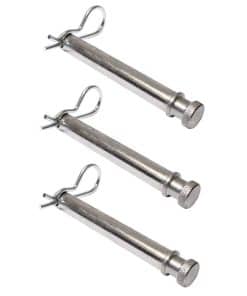 Set de 3 pasadores de enganche de receptor de acero