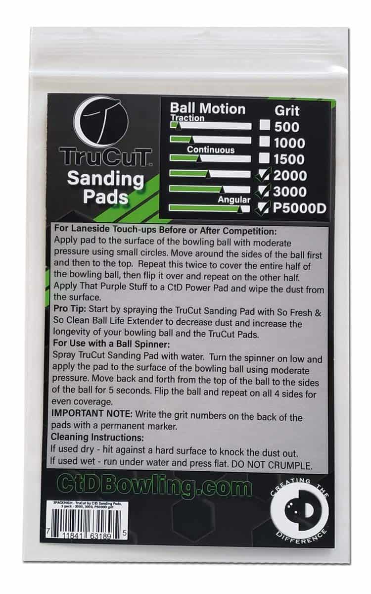 Juego de 3 almohadillas de lijar TruCut | Especialmente - Imagen 5