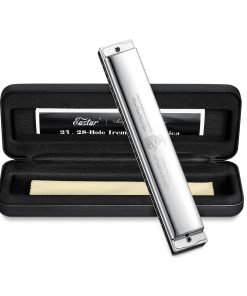 Armónica Tremolo Admiral de 24 Holes Eastar, en Clave de