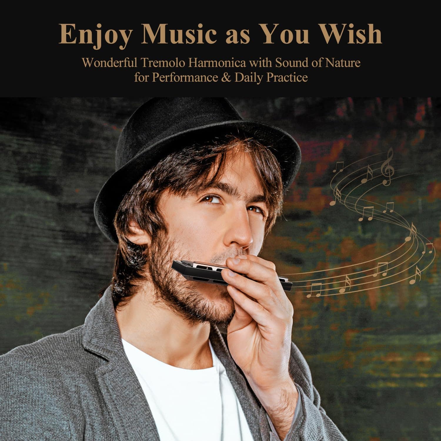 Armónica Tremolo Admiral de 24 Holes Eastar, en Clave de - Imagen 8