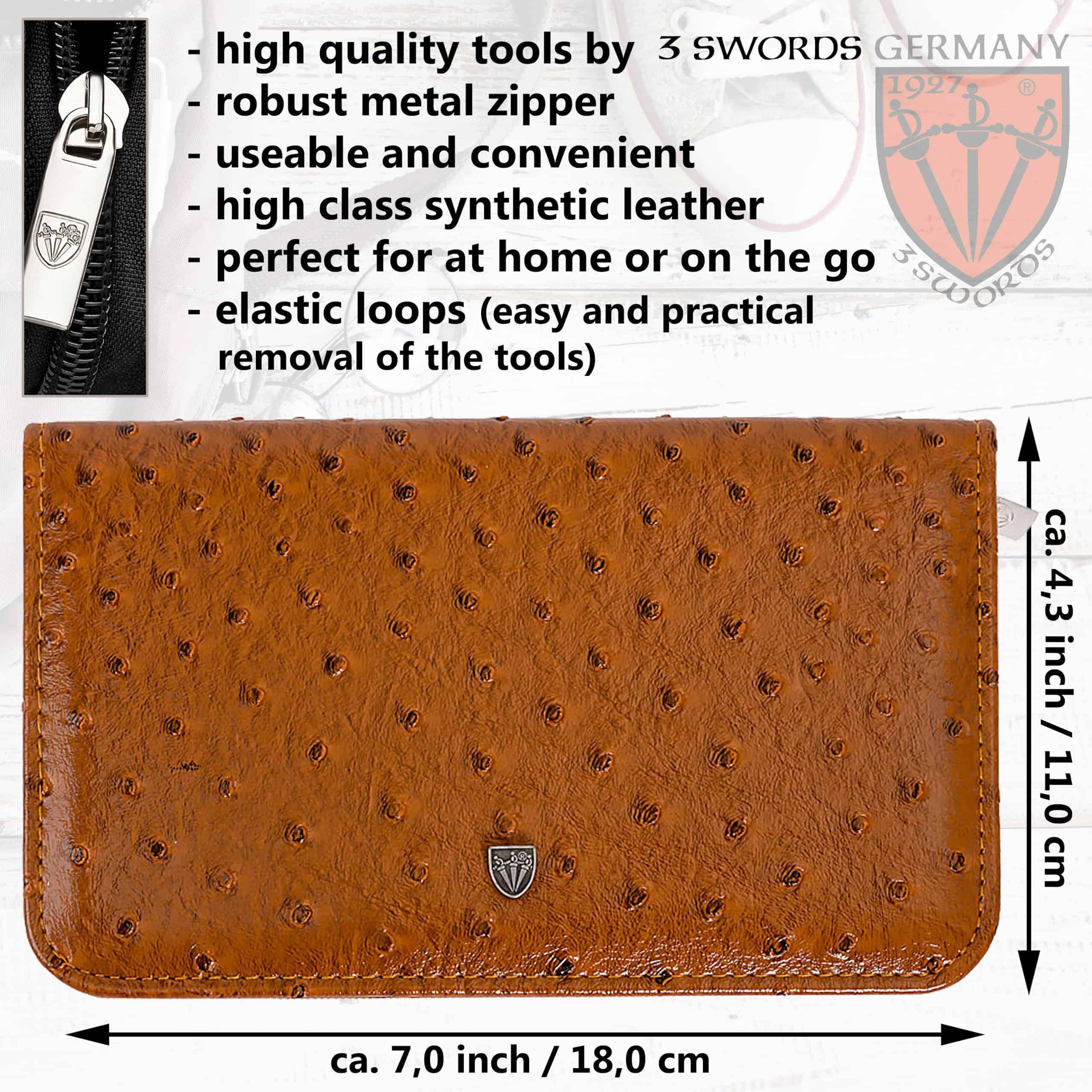 Kit de manicura pedicura 3 Swords Germany (694) - Imagen 4