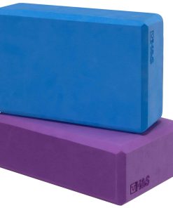 Set de 2 Bloques de Yoga H&S - Bloque de Espuma EVA de Alta