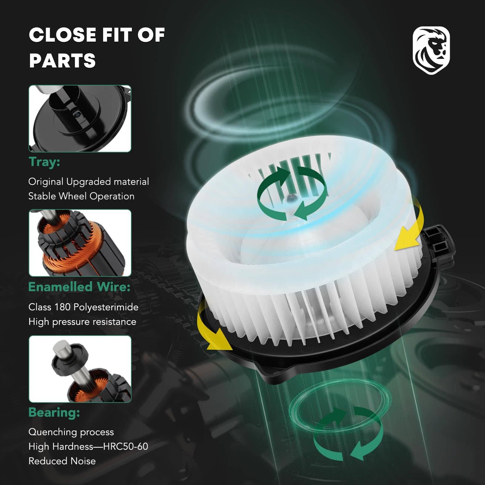 Motor soplador de aire acondicionado de reemplazo para - Imagen 6