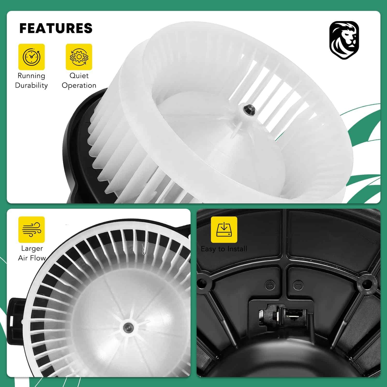 Motor soplador de aire acondicionado de reemplazo para - Imagen 5