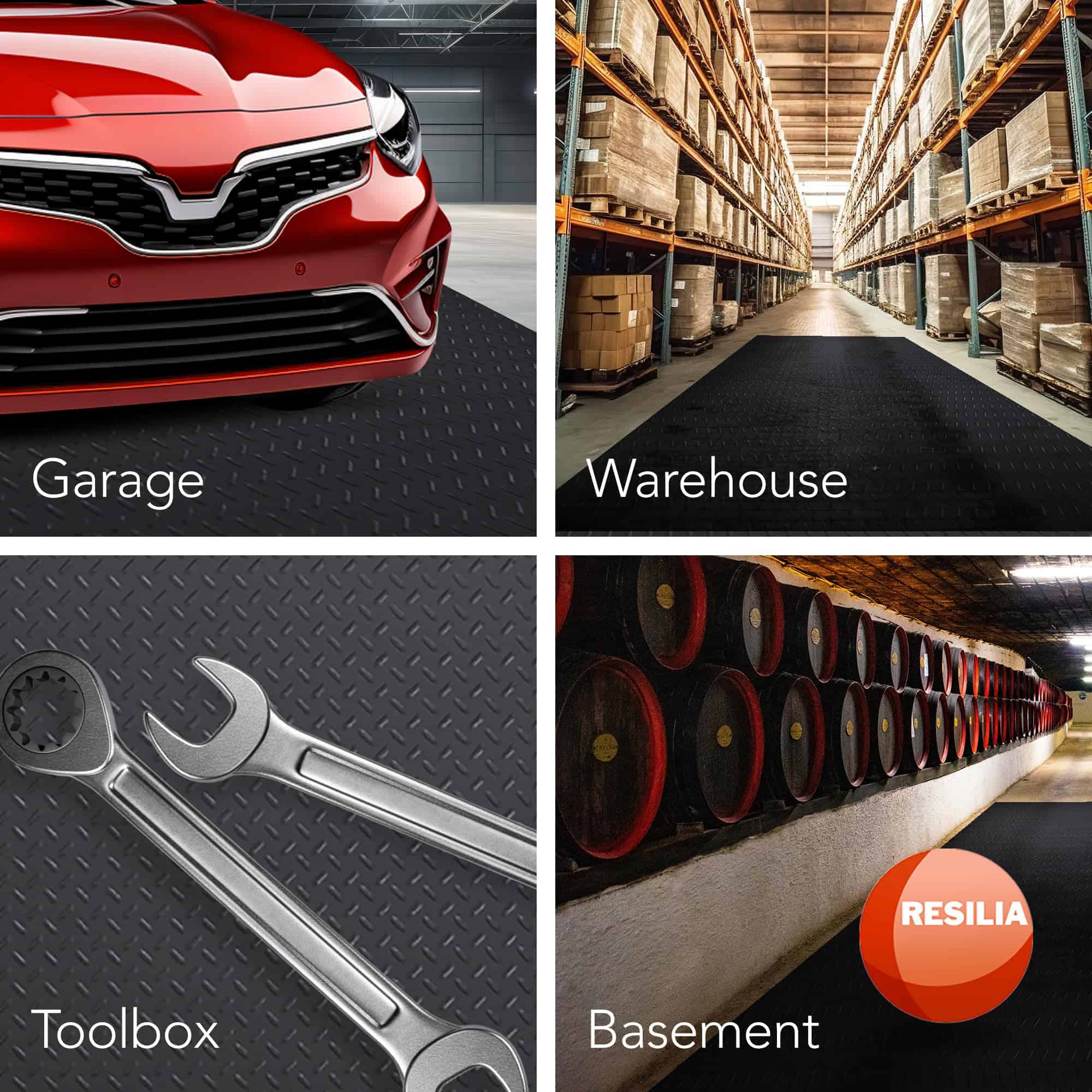 RESILIA Protector y Corredor de Piso Resistente para Garaje - Imagen 9