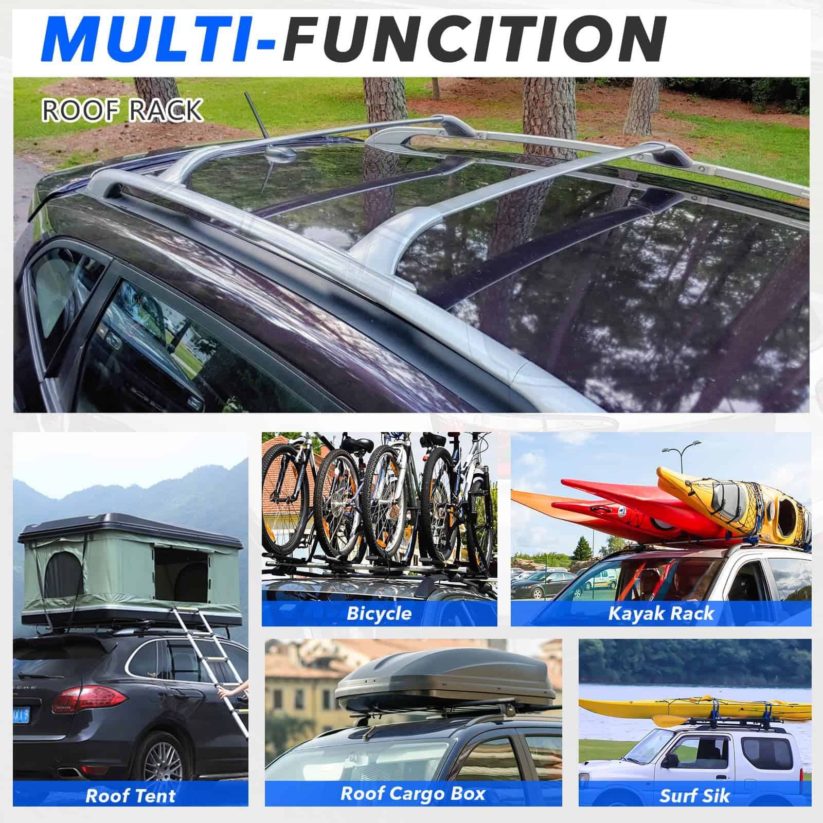 Barras Transversales para el Techo para Nissan Rogue - Imagen 7