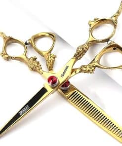 Set de tijeras de peluquería profesional de 6 pulgadas,