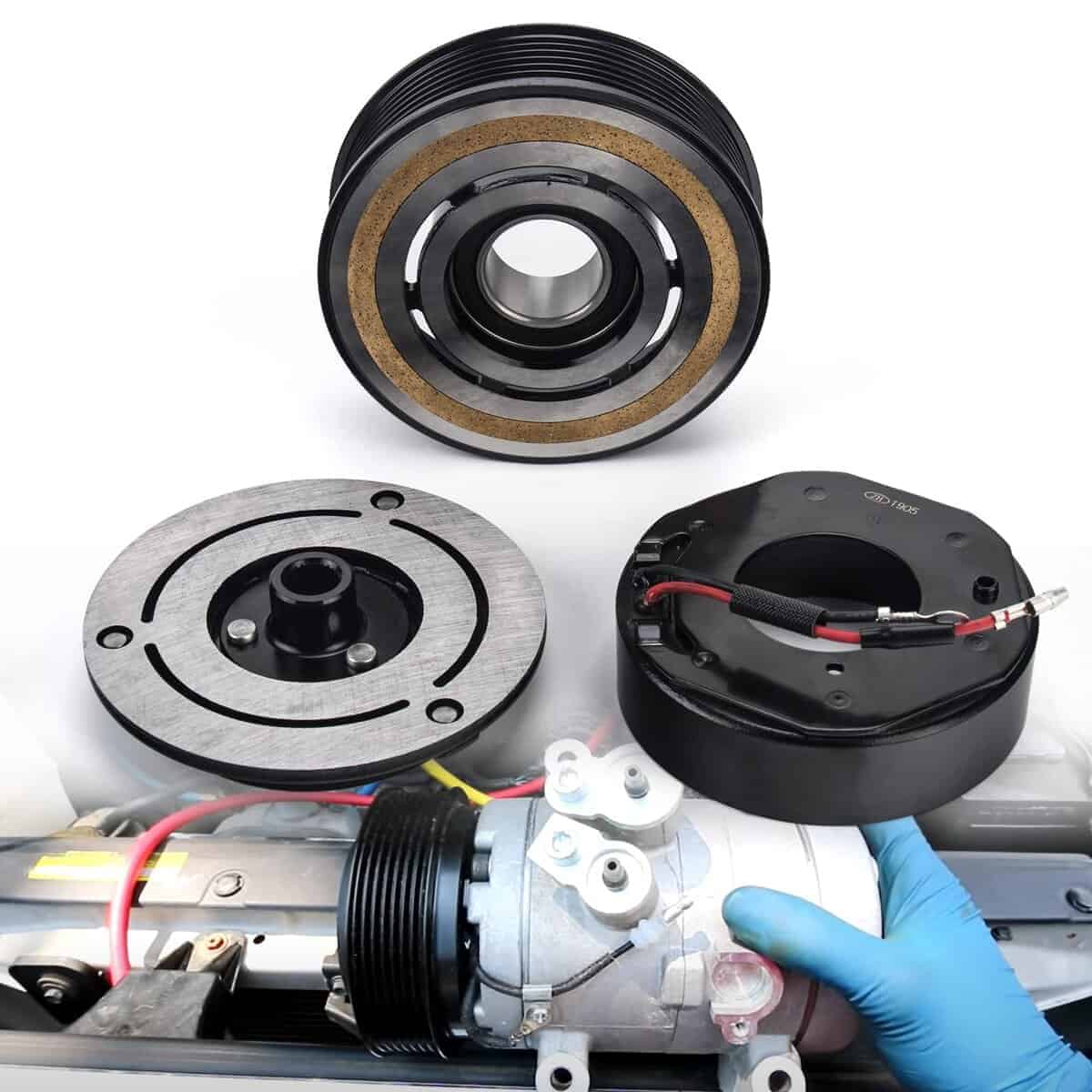 3mirrors Nuevo Embrague de Aire Acondicionado Compatible - Imagen 8