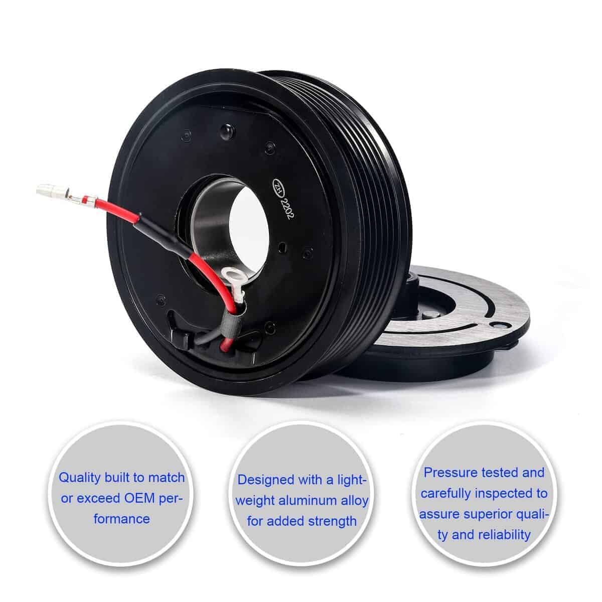 3mirrors Nuevo Embrague de Aire Acondicionado Compatible - Imagen 4