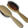 Cepillo de Pelo de Cerdas de Jabalí Natural -Gold