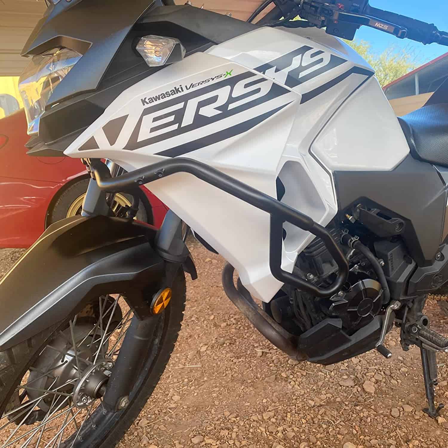 Protector de motor de motocicleta barra de choque de