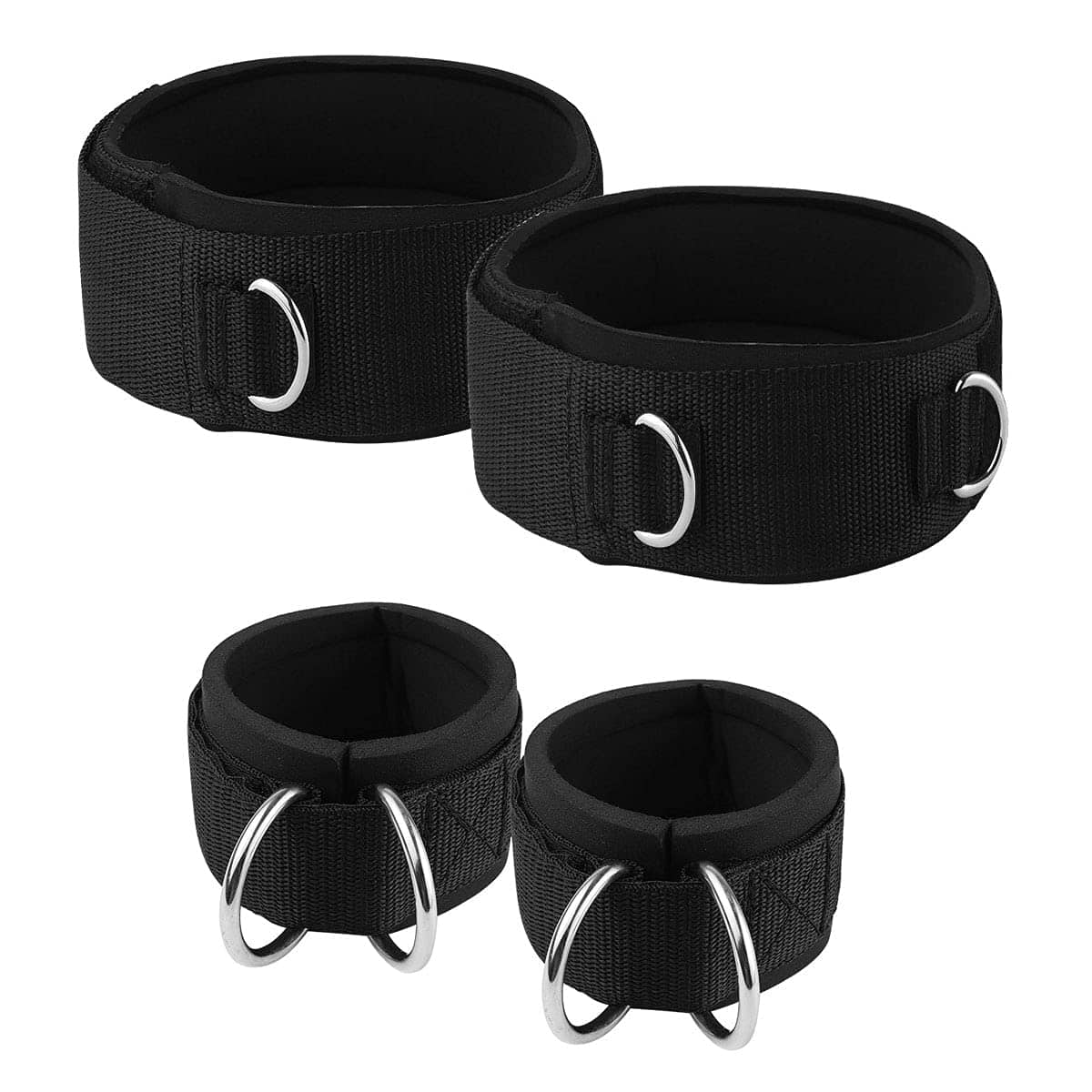 Vishusju Thigh Straps Ankle Cuffs Ajustables Acolchados de