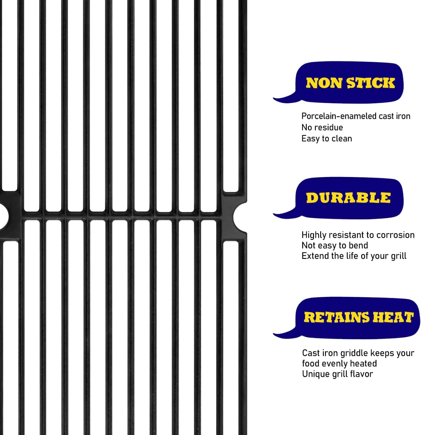 Rejillas de Parrilla de Reemplazo GGC para Brinkmann - Imagen 6