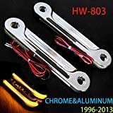 Chrome Aluminum LED Flush Fork Turn Signal Para Harley