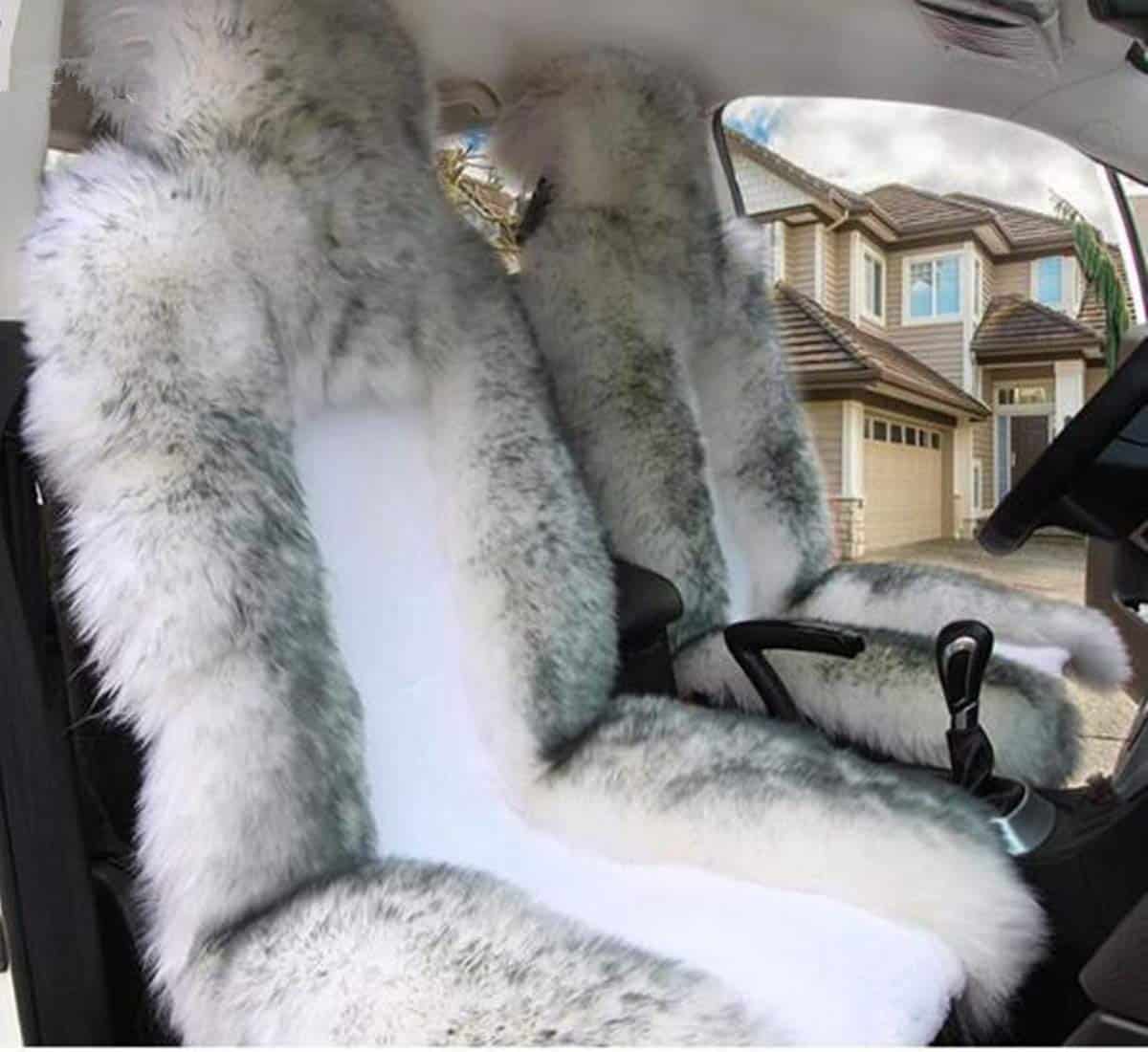 Cubierta de Asiento de Coche de Piel de Oveja Australia - Imagen 3