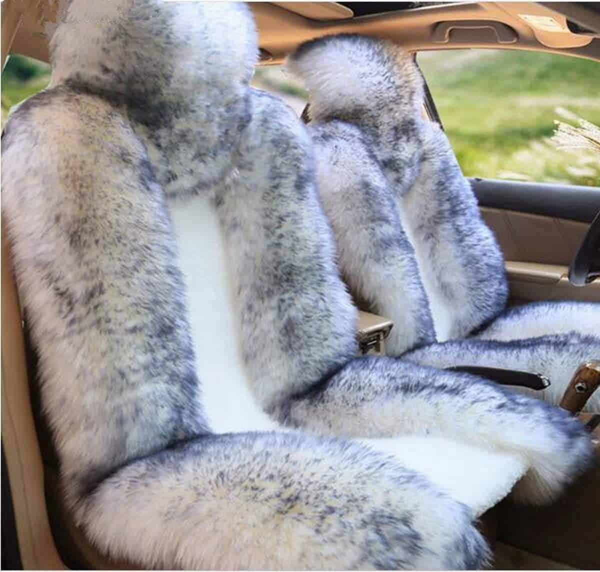 Cubierta de Asiento de Coche de Piel de Oveja Australia