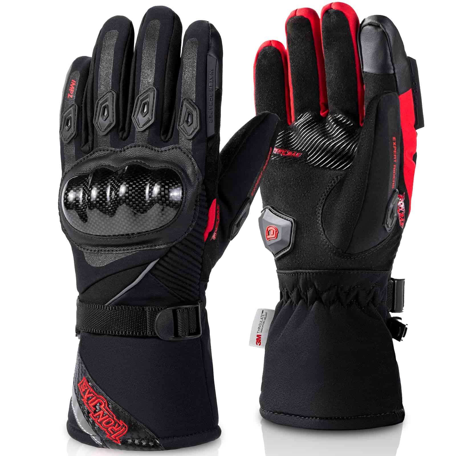 Guantes de Invierno Cálidos a Prueba de Viento BORLENI -