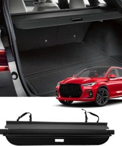 Cubierta retráctil para maletero trasero compatible con