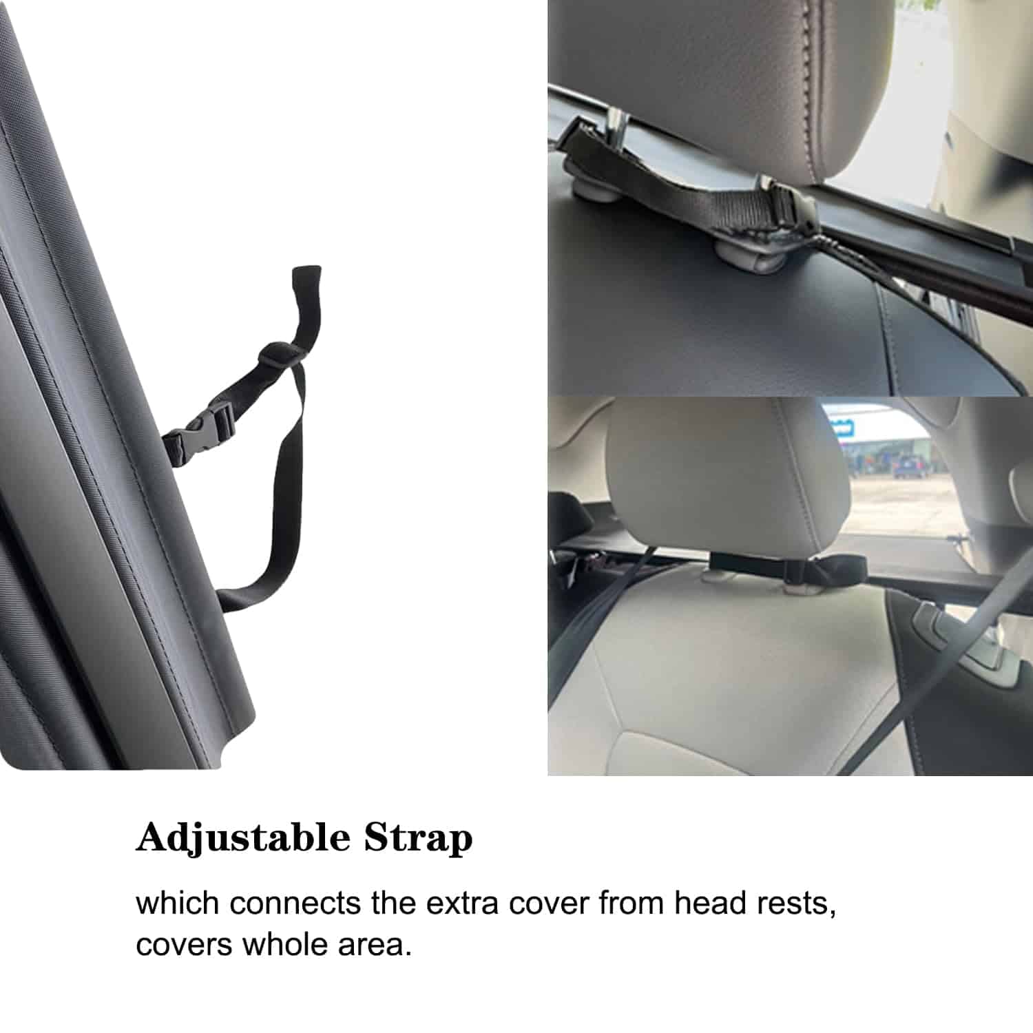 Cubierta retráctil para maletero trasero compatible con - Imagen 7