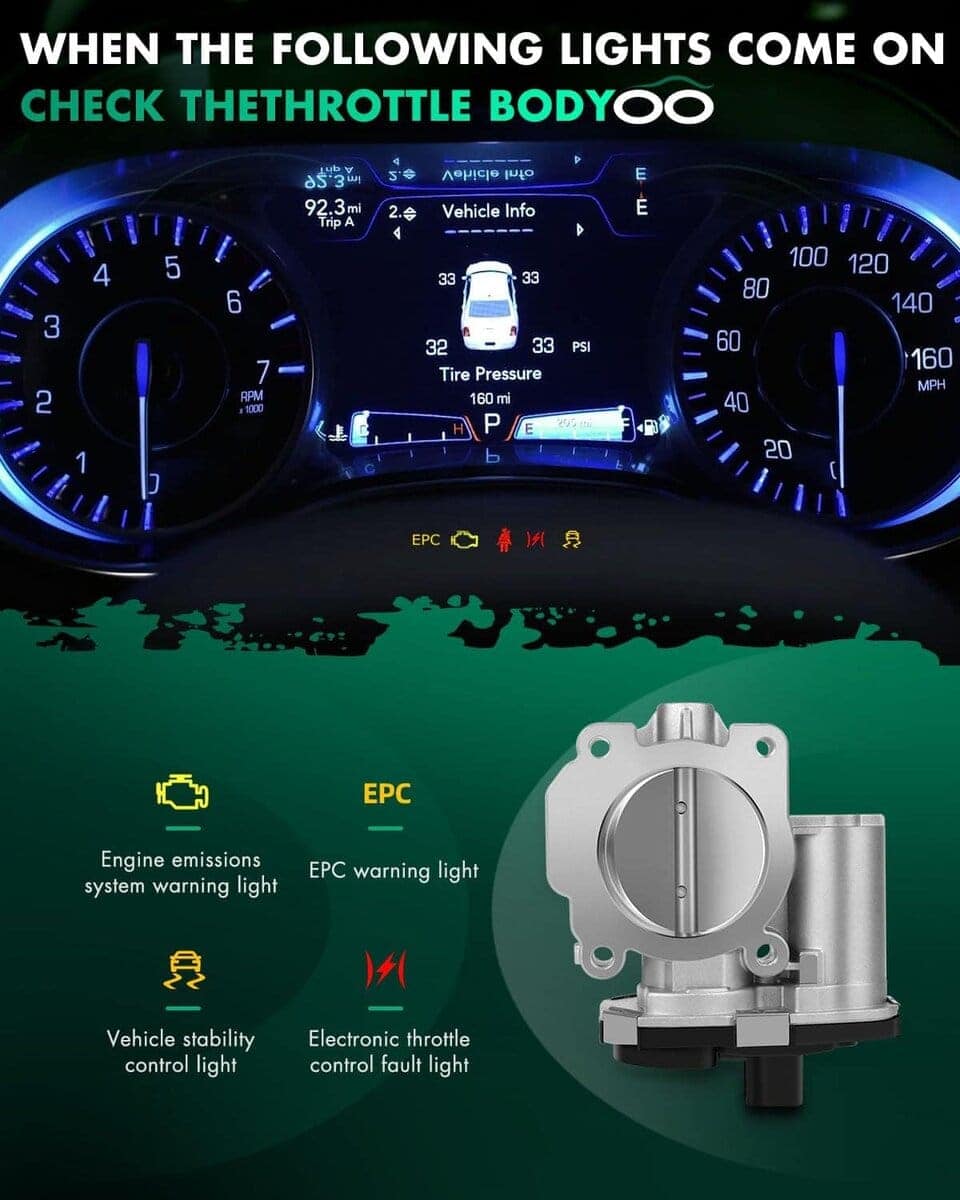 SCITOO Cuerpo de Aceleración Compatible para Chevrolet - Imagen 7