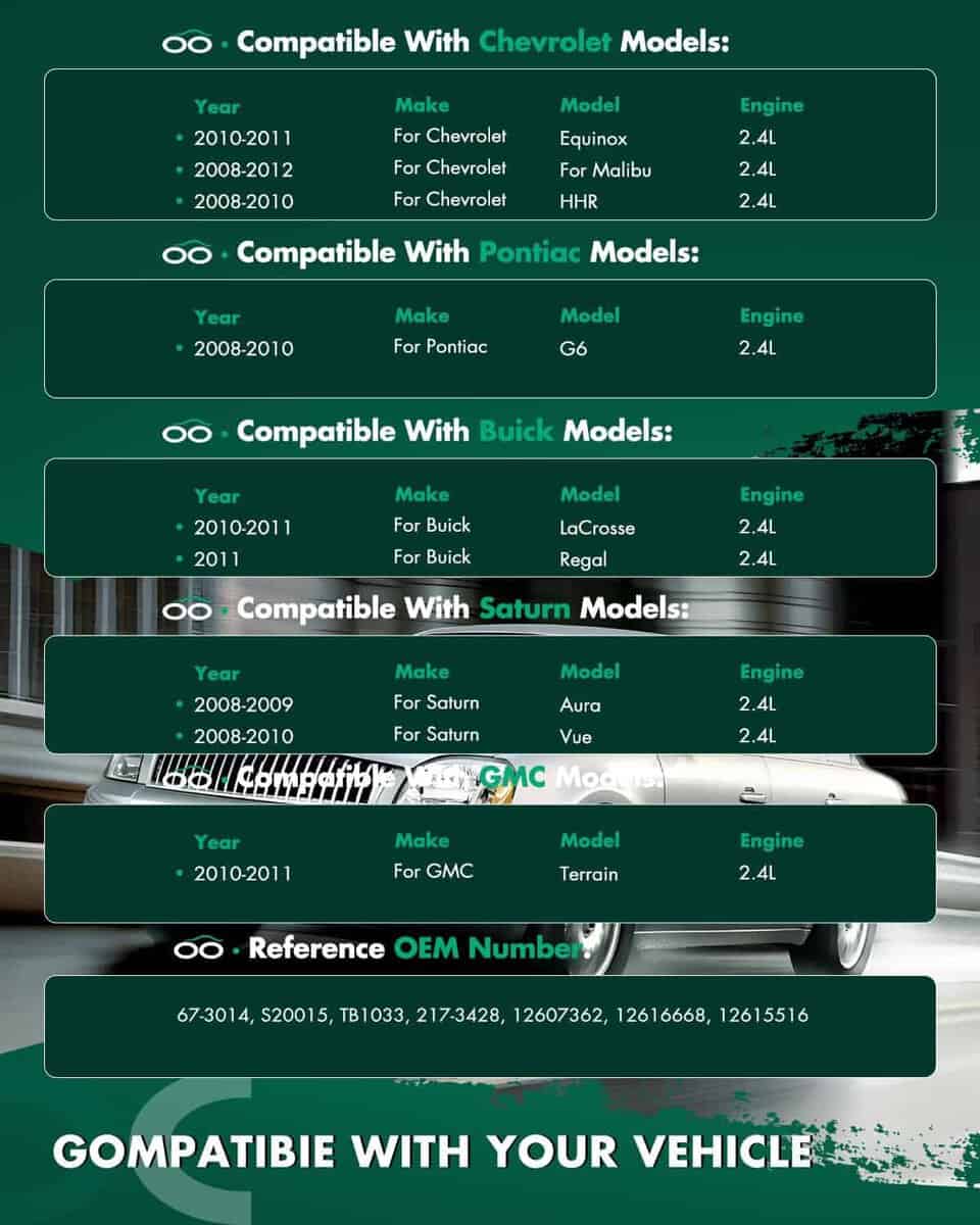 SCITOO Cuerpo de Aceleración Compatible para Chevrolet - Imagen 4