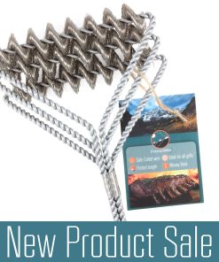 Cepillo de Barbacoa Prime Mtn - Nuevo Cepillo de Alambre de