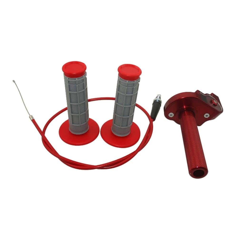 Ensamblaje de Cable de Acelerador de Aluminio CNC Rojo con - Imagen 6