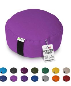 Cojines de meditación Zafu de Bean Products -Orquídea