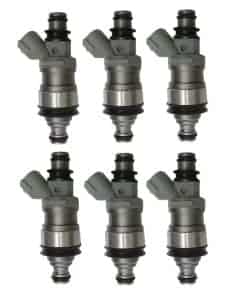 SET de 6 Inyectores de Combustible 23250-62030 para Toyota