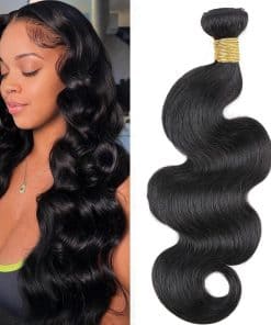 Cabello Humano Ondulado del Cuerpo de Brasil Paquete de Uno