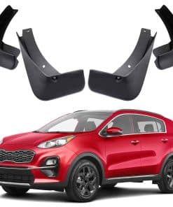 MOERTIFEI Protector de Salpicaduras de Barro -Negro