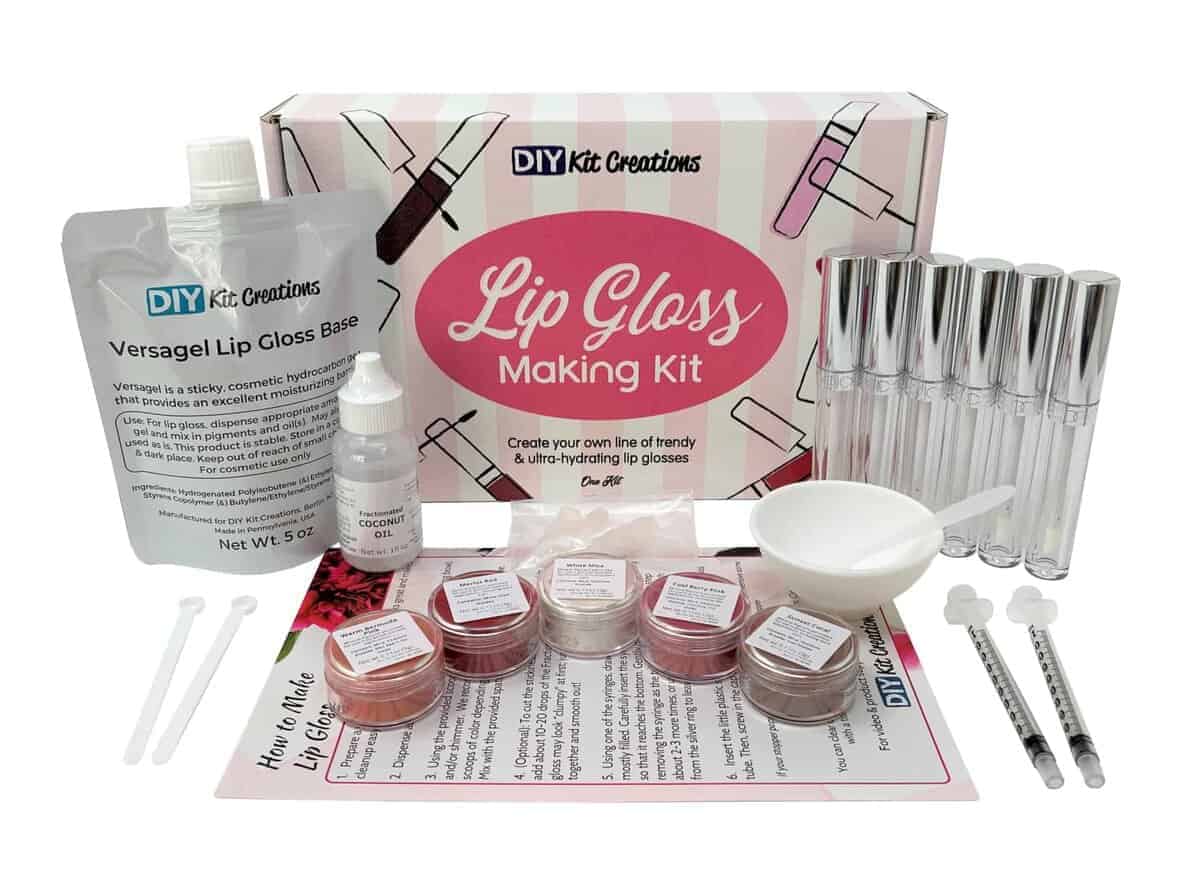 Kit de Creación de Brillo Labial DIY (Kit Estándar, 6